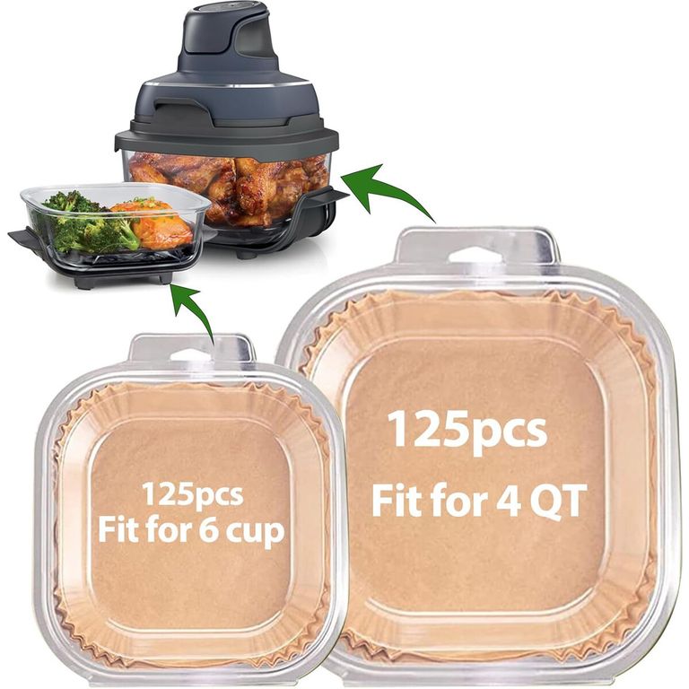 Papel Air Fryer Mutvle Crispi 250u 5.57.5cm Desechable