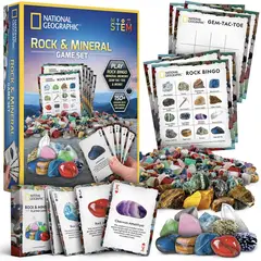 NATIONAL GEOGRAPHIC - Juego Rock Mineral 150 Especamenes
