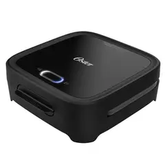 OSTER - Sandwichera Compacta Con Platos Hondos Color Negro