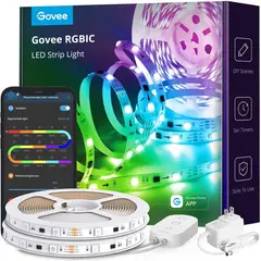 GOVEE - Tira LED 10m RGBIC Control App Interior