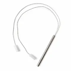 GENERICO - Bujía estufa pellet 10x165mm 300W con conector