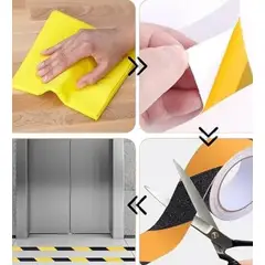 GENERICO - Cinta Antideslizante De Seguridad 10 Mts X 50mm