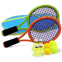 GENERICO - Raqueta de Tenis Infantil Crefotu 17 Pulgadas Plástico Ligera