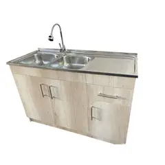 GENERICO - Kit Lavaplatos con mueble 120x50 Doble Toscana Secador Derecho