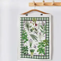 TUYO PRINT - Paño de Cocina - Hierbas -