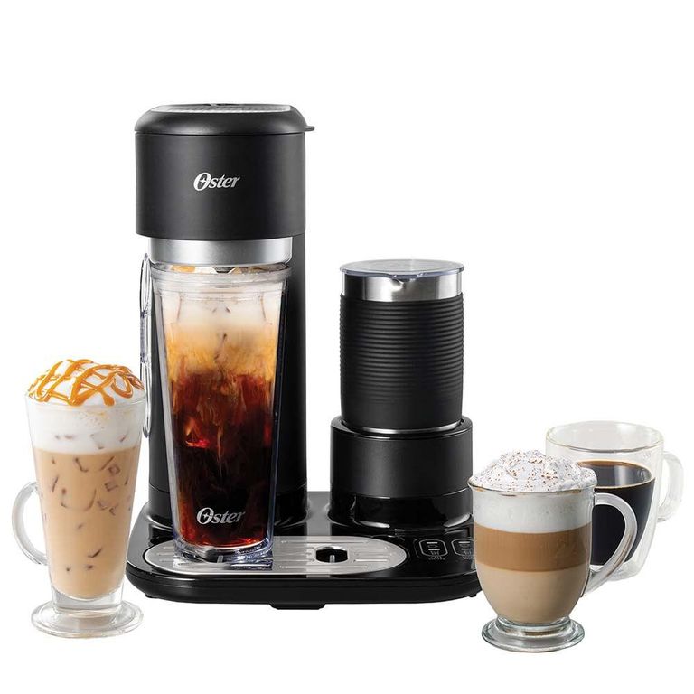 Cafetera Latte con Espumador Negro BVSTDC02B