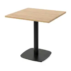 VENHOOUSE - Mesa Comedor Cuadrada 70x70 Madera Bistró Bulevar Natural