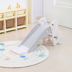 KIDSCOOL - Resbalín Infantil Plegable Centro De Juegos Crudo Gris