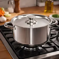 WENS - Cacerola Acero Inoxidable 7 Litros 26 cm