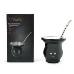 WAYU - Mate Con Bombilla Insulado 230ml