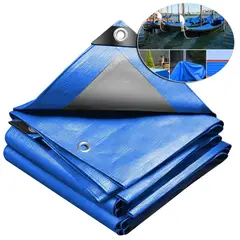 AMBM SHOP - Lona Resistentes Con Ojales Cobertor De Piscina Lona Multiuso 8x4 Mts
