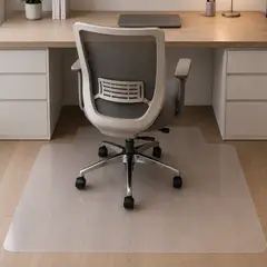 GENERICO - Protector Piso Flotante Silla Oficina Transparente 90x120cm