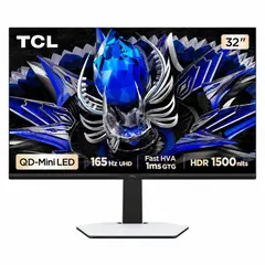 TCL - Monitor Gamer QD-Mini LED 32R84 UHD 165Hz
