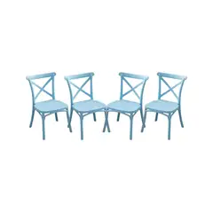 HABITA2 CHILE - Pack 4 Sillas Infantiles Sena