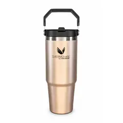 THERMOS - MUG TERMICO ACERO INOXIDABLE FLIP LID 880 ML ROSE