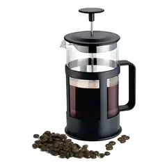 GENERICO - Prensa Francesa 350ml Cafetera Espumadora Negro
