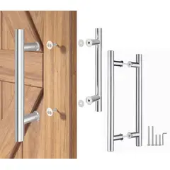 AMBM SHOP - 50cm Manillon Puerta Acero Inoxidable Para Toda Clase De Puerta