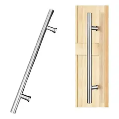 AMBM SHOP - Manillon Puerta Acero Inoxidable 60cm para Toda Clase De Puerta