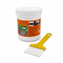 GENERICO - Pegamento Impermeabilizante Líquido Multiuso 600g, Sellador Reparador con Brocha Incluida-1PCS