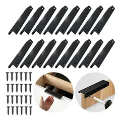 AMBM SHOP - 15cm Jaladera Oculta Perfil L Para Cajones Puerta 12pzs