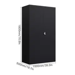 GENERICO - Mueble Gabinete de Herramientas Negro