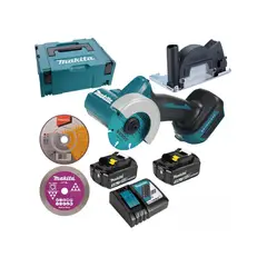 MAKITA - MultiCortador 18V 3 20.000 rpm DMC300RFJ Carg y 2 Bat 3 AH