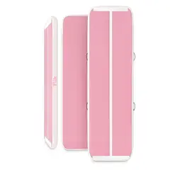 FLIK SPORT - Colchoneta Inflable Airtrack 3 metros Flik con Tecnología DWF para Gimnasia Artística Rosa