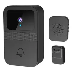 GENERICO - Timbre Inteligente wifi con camara HD audio bidireccional