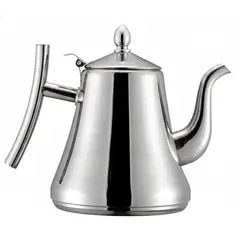 GENERICO - Tetera Acero Inoxidable Infusor 1.5 Litro Cuello Cisne