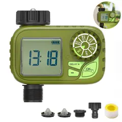 VIDITA - Programador Riego Automático 3 Modos Timer Digital Temporizador Riego 1 Zona