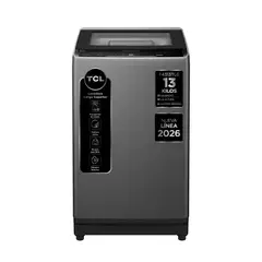 TCL - Lavadora Carga Superior 13Kg  Titanio F4313TLG