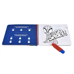 MARVEL - LIBRO ACTIVIDADES CON LAPIZ MAGICO PARA PINTAR CON AGUA - SPIDEY