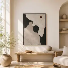 SANTU HOME & DECO - Cuadro decorativo Abstracto Alborada