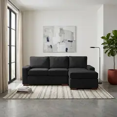 LATAM HOME - Sofá Seccional Derecho Livorno Tela Velvet