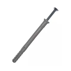 GENERICO - Tarugo Clavo Tornillo Punta Cruz 8x100 mm 50 unds