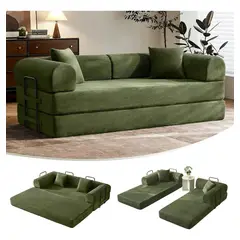 EVERSO - Sofá Cama Modular 5 En 1plegable 200x96x72cm Sin Montaje