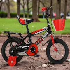 GENERICO - BICICLETA DE NIÑOS ARO 12 ROJO