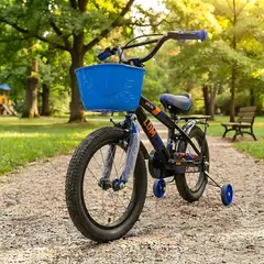 GENERICO - BICICLETA DE NIÑOS ARO 14 AZUL