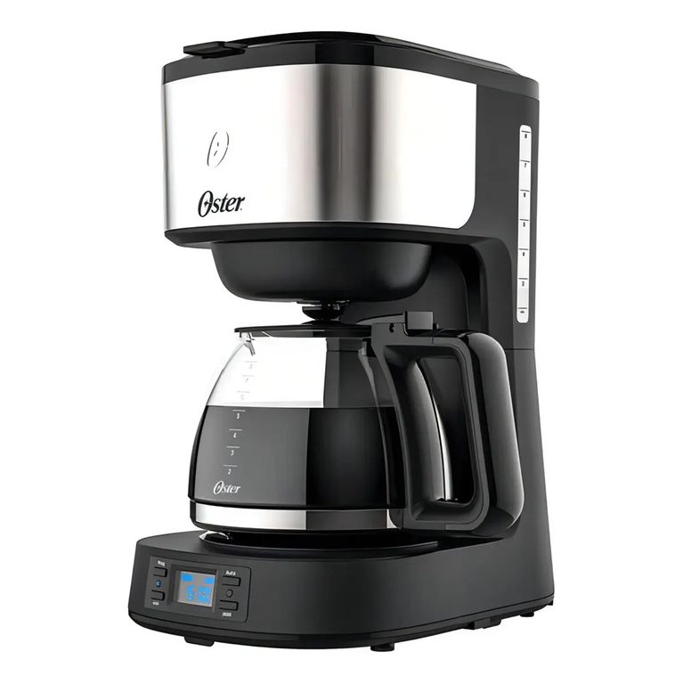 Cafetera Automatica Programable 8 Tazas Acero Inoxidable
