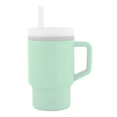 INFANTINO - Vaso Antiderrame con Bombilla My 1st Tumbler 266ml Cool Mint