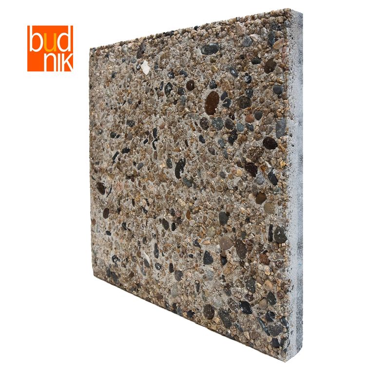 Baldosa Alta Resistencia Lavado Colonial Piedra Blanca 40x40x3.8 cm