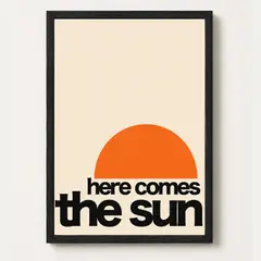 ELAB PROPIA - Cuadro Decorativo Beatles Song 30x40cm
