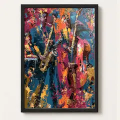 ELAB PROPIA - Cuadro Decorativo Música 30x40cm