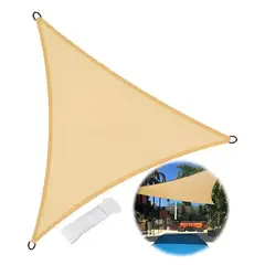 GENER - Toldo Vela Triangular 3x3x3 Sombra Cubierta Terraza Jardin
