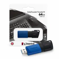 KINGSTON - Pendrive 64GB USB 3.2 DataTraveler Exodia M