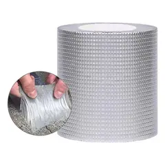 AMBM SHOP - Cinta Sellador Adhesivo Techo Gotera Impermeable 15cm X 10m Para Tuberías y terreno, etc.