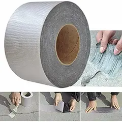 AMBM SHOP - Cinta Autoadhesivo Butilo Impermeable Fuerte Térmica Techo Tubo 30cmx5m