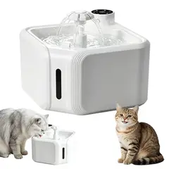KINDA NICE - Bebedero Para Mascota Con Sensor Fuente Agua Inalámbrica 2.8L Gatos Michis Perros