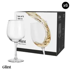 GLINT - Set 6 Copas de Vino Vidrio Transparentes 480 ml 6 un