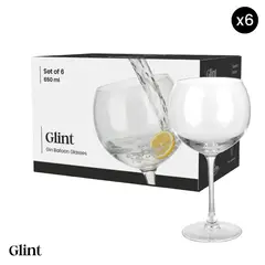 GLINT - Set 6 Copas de Gin Vidrio Transparentes 650 ml 6 un